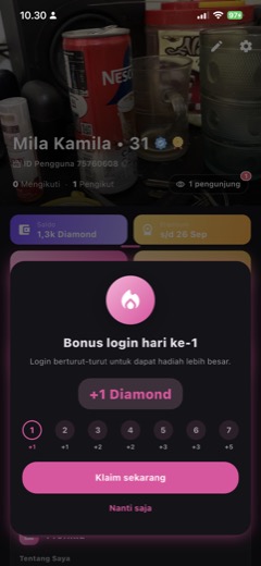 Bonus harian